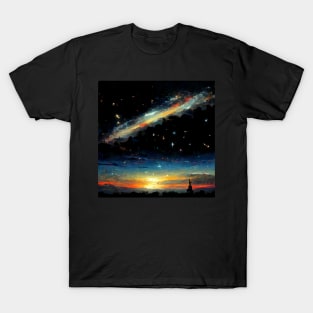 Stars in the Sky - best selling T-Shirt